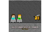Play Alex And Steve Miner Two Player now!