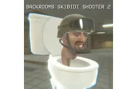 Play Backrooms: Skibidi Shooter 2 now!