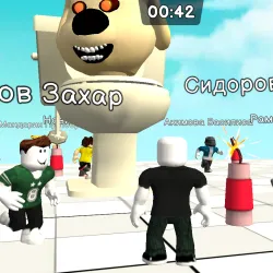 Obby Platform: Robby vs Skibi-Dog