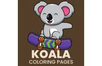 Play Koala Coloring Pages now!