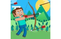 Play Noob archer monster attack now!