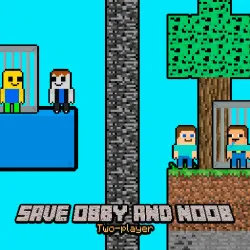 Save Obby And Noob Two players
