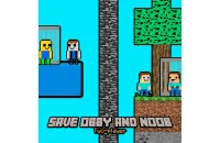 Play Save Obby And Noob Two players now!