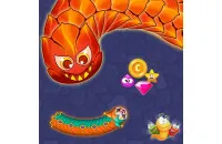 Play Worm Hunt - Snake game iO zone now!
